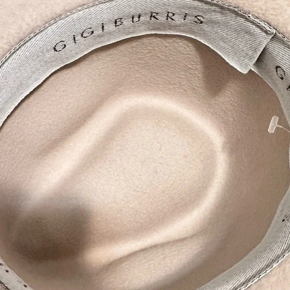 Gigi Burris Millinery DRAKE | ALABASTER hate.no tag,never worn - Picture 8 of 9